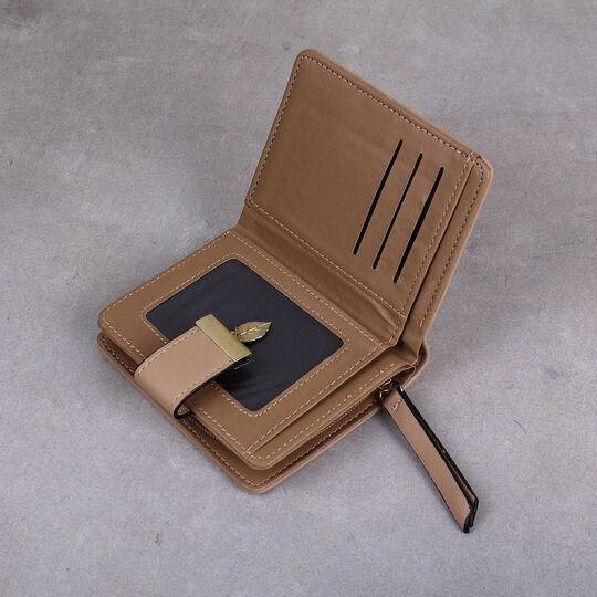 Жіночий гаманець, бежевий - П0242