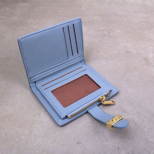 Кошелек женский "WEICHEN", голубой П3404