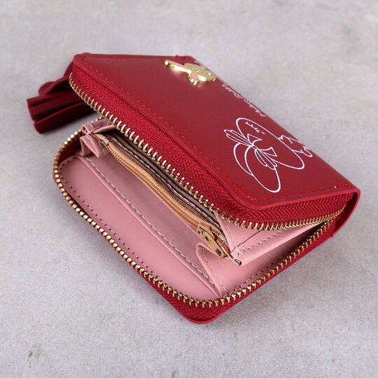 Жіночий гаманець "Rabbit", червоний П3407