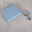 Женский кошелек "Rabbit", голубой П3409