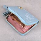 Женский кошелек "Rabbit", голубой П3409