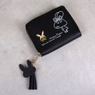 Жіночий гаманець "Rabbit", чорний П3410