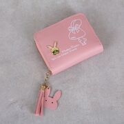 Женский кошелек "Rabbit", розовый П3411