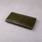 Жіночий гаманець клатч Contact'S, зелений П3412