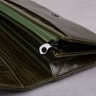 Женский кошелек клатч Contact’S, зеленый П3412