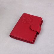 Обкладинка для паспорта "Contact’S", червона П3413