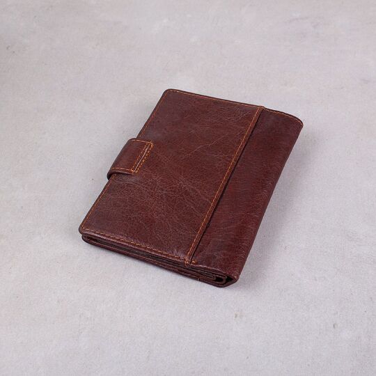 Обкладинка для паспорта "Contact’S", коричнева П3414