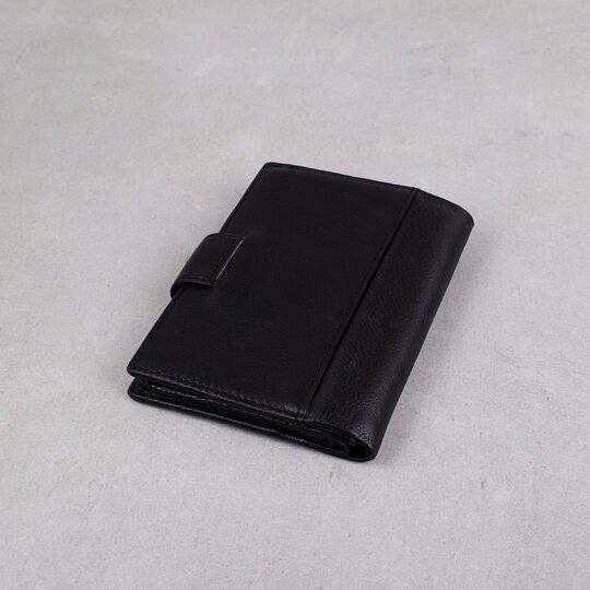 Обложка для паспорта "Contact’S", черная П3415