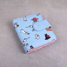 Женский кошелек "Cartoon", голубой П3416