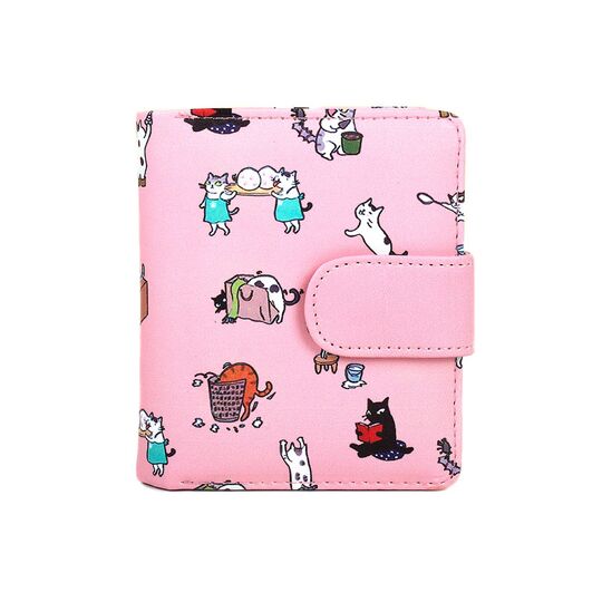 Жіночий гаманець "Cartoon", рожевий П3418