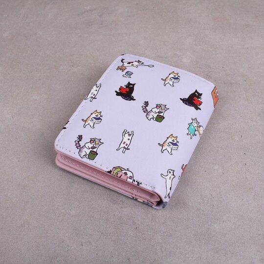 Жіночий гаманець "Cartoon", фіолетовий П3419