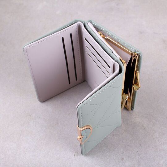 Жіночий гаманець, зелений П3424