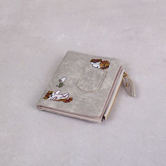 Жіночий гаманець "Cute Cat", сірий П3426