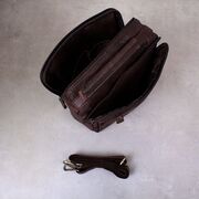Чоловіча сумка "WESTAL", коричнева П3734