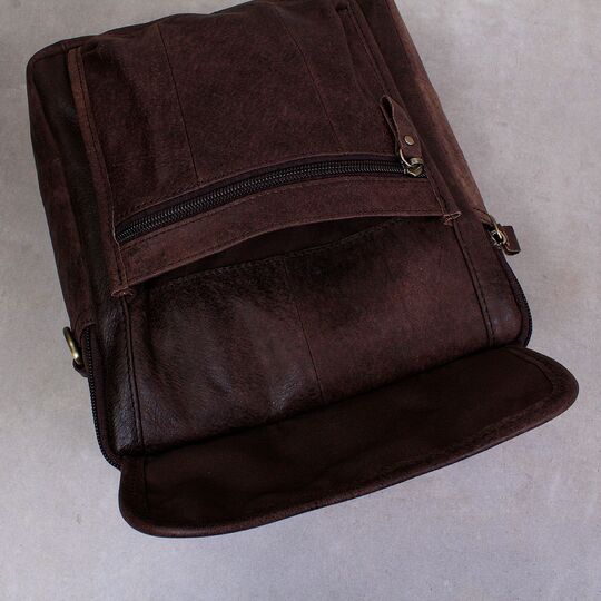 Мужская сумка "WESTAL", коричневая П3734