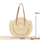 Жіноча солом'яна сумка-шопер, П3737