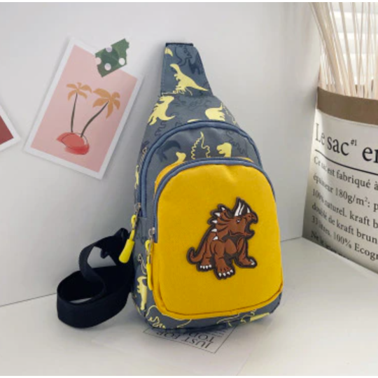 Дитяча сумка слінг, "Динозавр", П3739