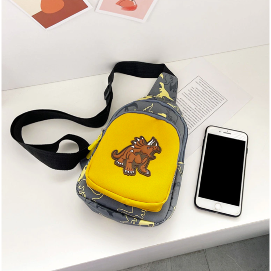 Детская сумка слинг, "Динозавр", П3740