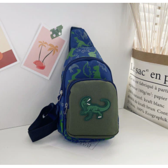 Детская сумка слинг, "Динозавр", П3742