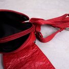 Жіноча сумка клатч, червона П3743