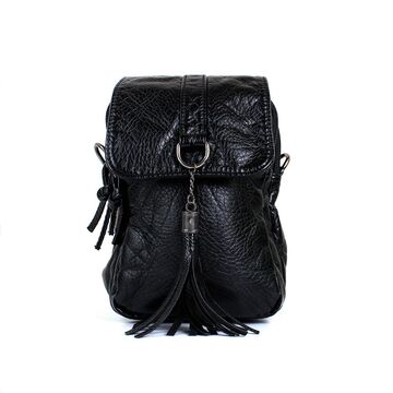 Женская сумка клатч, черная П3744