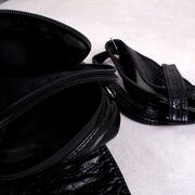Женская сумка клатч, черная П3744
