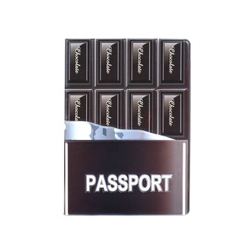 Обложка для паспорта "Шоколадка", П3754