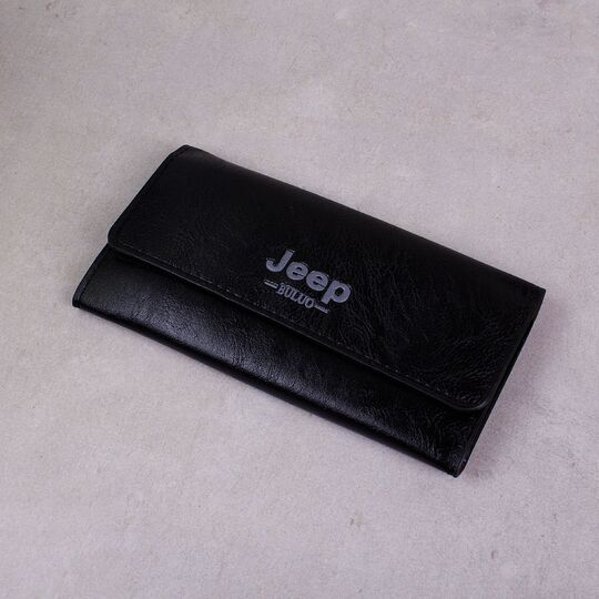 Мужской кошелек "JEEP BULUO", черный П3763
