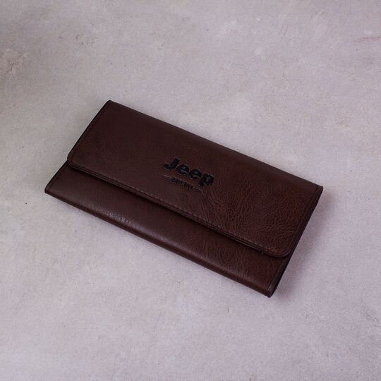 Чоловічий гаманець"JEEP BULUO", коричневий П3764