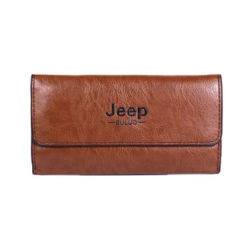 Мужской кошелек "JEEP BULUO", коричневый П3765