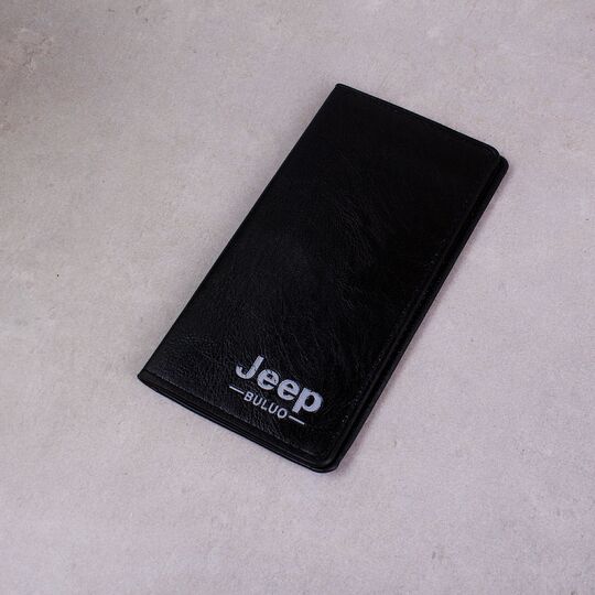 Мужской кошелек "JEEP BULUO", черный П3766