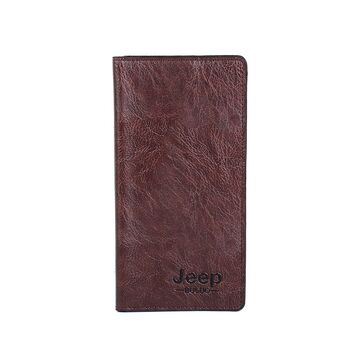 Мужской кошелек "JEEP BULUO", коричневый П3767
