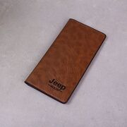 Мужской кошелек "JEEP BULUO", коричневый П3768