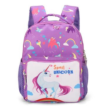 Детский рюкзак "Единорог", фиолетовый П3770