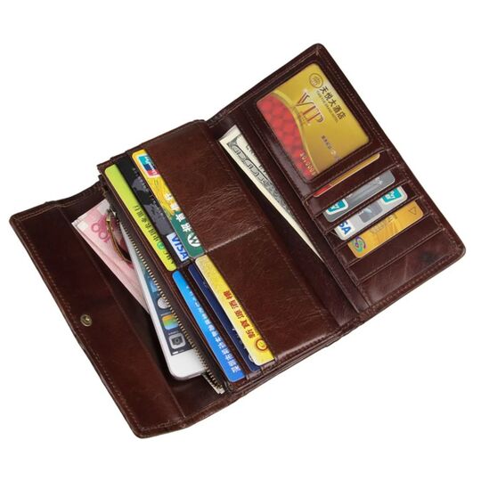 Женский кошелек "WESTAL", коричневый П3773