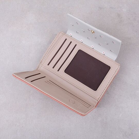 Женский кошелек, оранжевый П3778