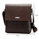 Мужская сумка "VORMOR", черная, с кошельком, П3792