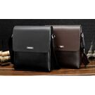 Мужская сумка "VORMOR", черная, с кошельком, П3792