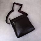 Мужская сумка "VORMOR", коричневая, с кошельком, П3793