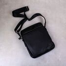 Мужская сумка "VORMOR", черная, П3794