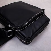 Мужская сумка "VORMOR", черная, П3794