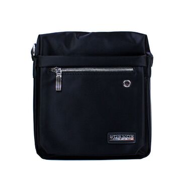 Мужская сумка "VORMOR", черная, П3795