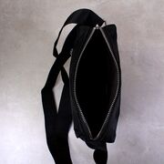 Мужская сумка "VORMOR", черная, П3797