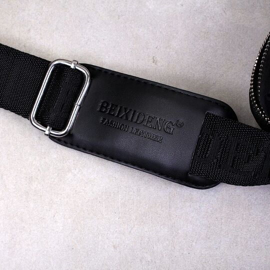 Мужская сумка "VORMOR", черная, П3797