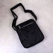Мужская сумка "VORMOR", черная, П3797