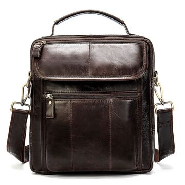 Мужская сумка "WESTAL", коричневая П3801