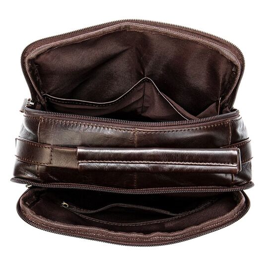 Чоловіча сумка "WESTAL", коричнева П3801