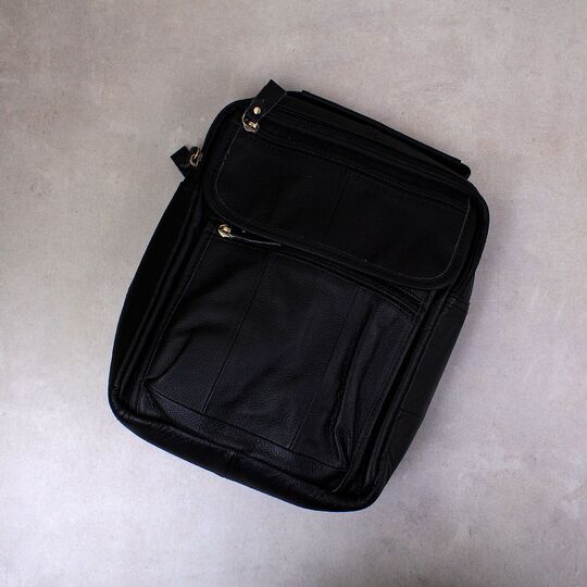 Мужская сумка "WESTAL", черная П3802