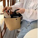 Женская соломенная сумка-шопер, П3810