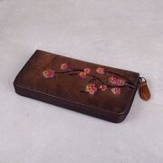 Жіночий гаманець, коричневий П3813